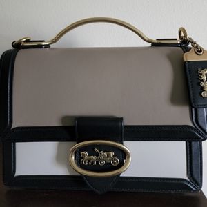 Coach riley colorblock crossbody bag